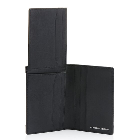 Porsche Design Billetera de carbono de cuero RFID 8 cm