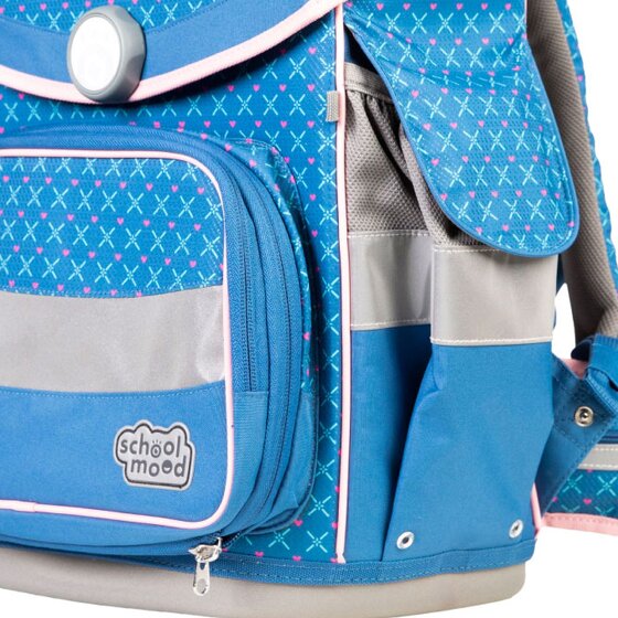School-Mood Timeless Pro Juego de mochilas escolares 7 piezas