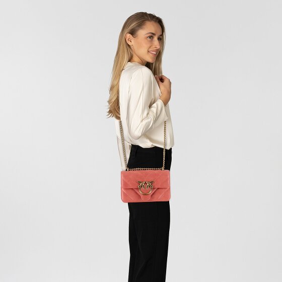 PINKO Love One Bolsa de hombro Piel 21 cm