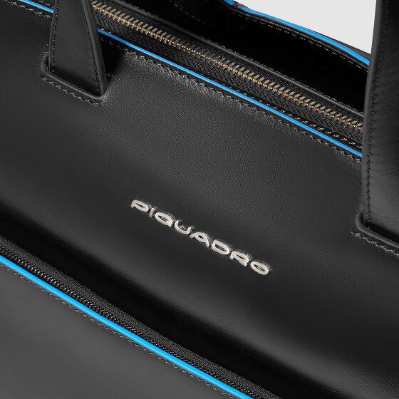 Piquadro Blue Square Bolsa de compras Piel 40 cm