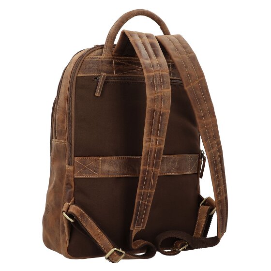 Greenburry Vintage Mochila de día Piel 43 cm Compartimento para el portátil