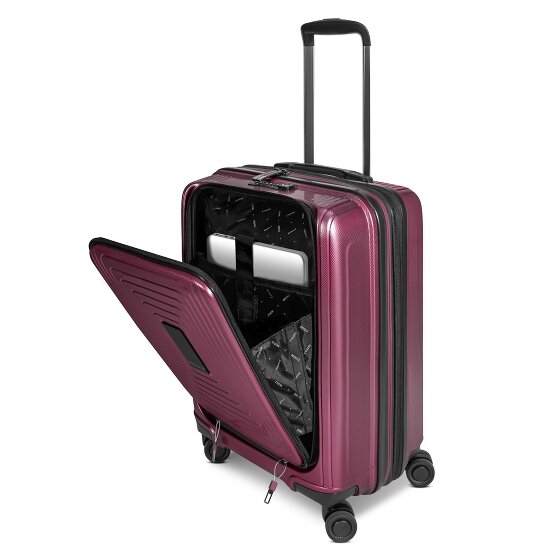 Redolz Essentials 14 4 ruedas Trolley de cabina S 55 cm Compartimento para laptop Con fuelle expandible