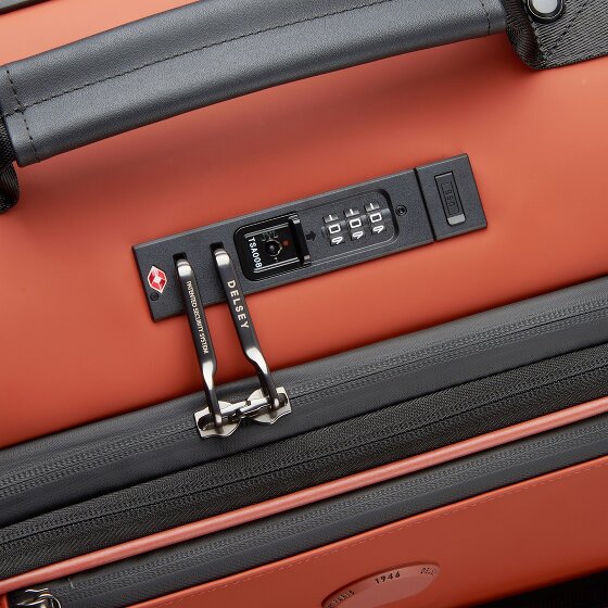 Delsey Paris Turenne Soft 4 ruedas Carro de la cabina 55 cm con pliegue de expansión