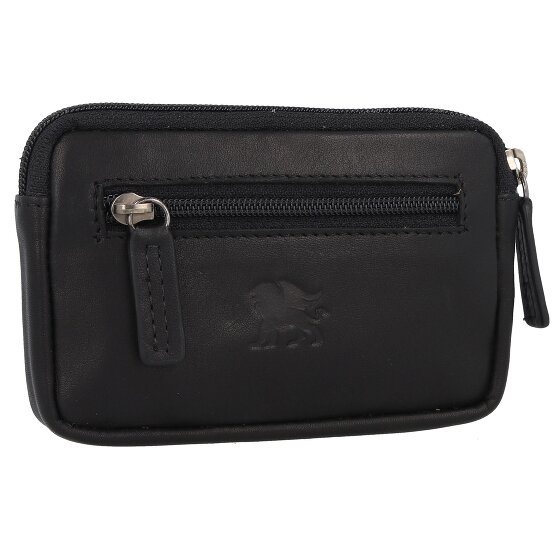 mano Estuche para llaves Don Romeo de cuero 11,5 cm