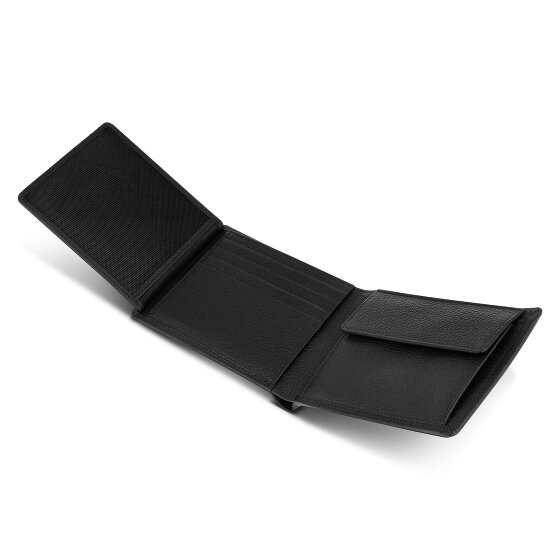 Redolz Cartera de piel Essentials QF RFID 12 cm desplegable