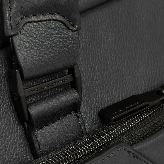 Piquadro Ael Maletín Piel 37 cm Compartimento para el portátil
