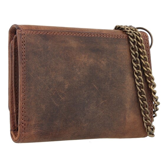 Greenland Nature Billetera Montenegro de cuero RFID 12,5 cm