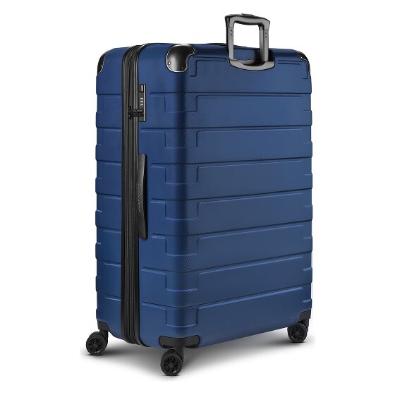 Tonino Lamborghini Trolley Milano de 4 ruedas XL 83 cm tamaño especial con pliegue extensible
