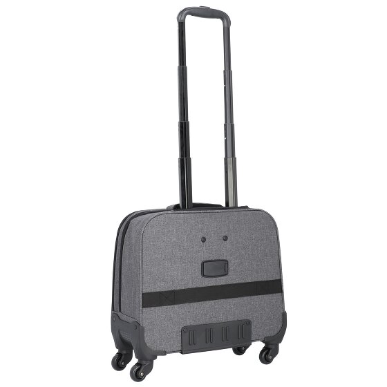 Lightpak Trolley de negocios Phoenix de 4 ruedas Compartimento para portátil de 43 cm