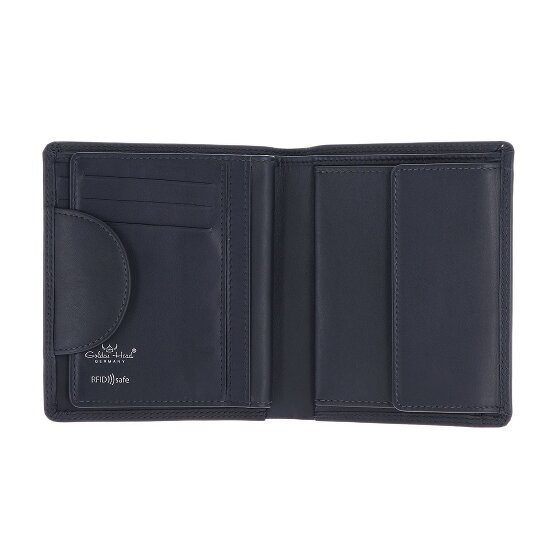 Golden Head Polo Cartera Bloqueo RFID Piel natural 11 cm