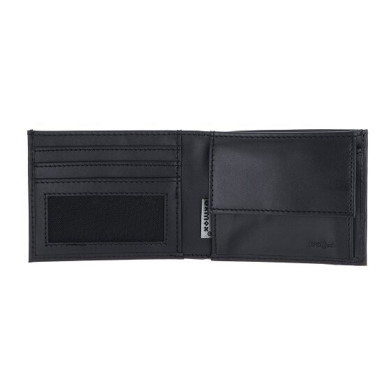oxmox Leather Cartera Bloqueo RFID Piel natural 11 cm