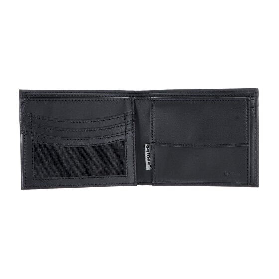 oxmox Leather Cartera Bloqueo RFID Piel natural 12 cm