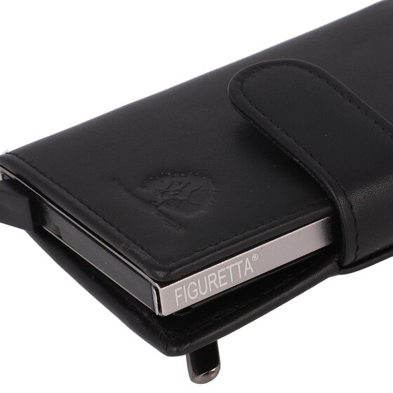 Greenburry Nappa Estuche para tarjetas de crédito Protección RFID Piel 7 cm