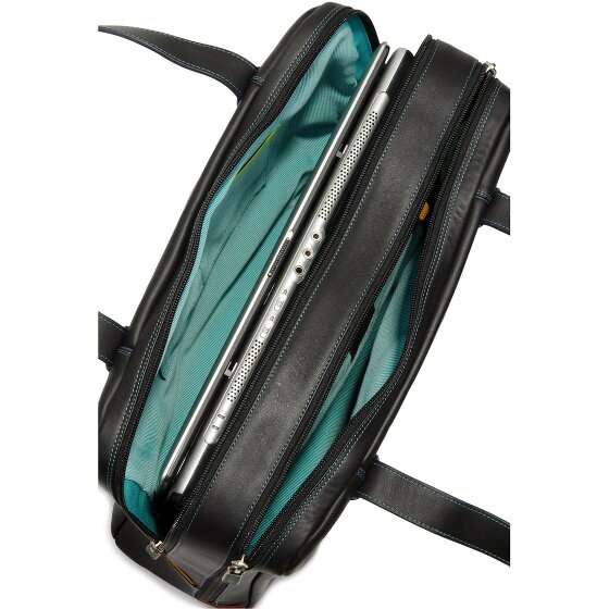 Mywalit Maletín de cuero de 40 cm