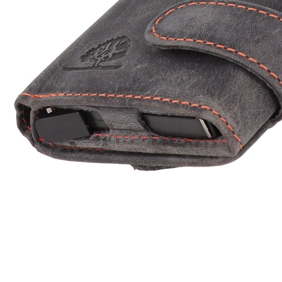 Greenburry Cartera original vintage de cuero RFID de 8,5 cm