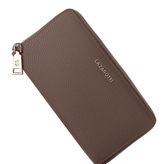 Lazarotti Billetero Bologna Piel XL Zip-Around Piel 19 cm