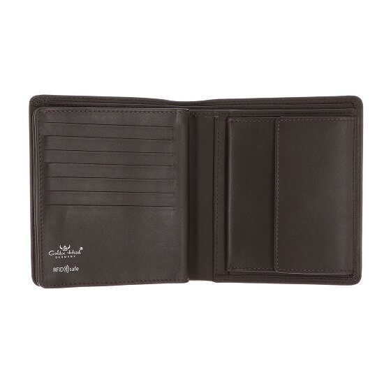 Golden Head Polo Cartera Bloqueo RFID Piel natural 13 cm