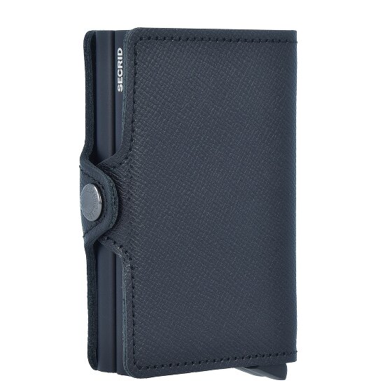 Secrid Twinwallet Crisple Funda para tarjetas de crédito Cartera de cuero RFID 6,5 cm