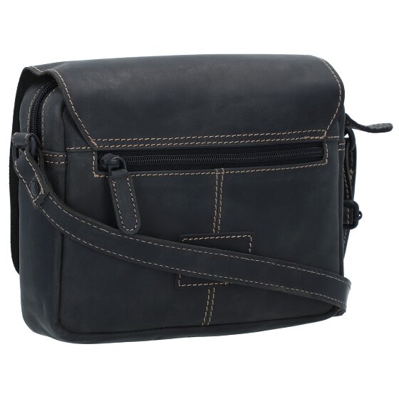 Jack Kinsky Baltimore 19 Bolsa de hombro de cuero 21 cm