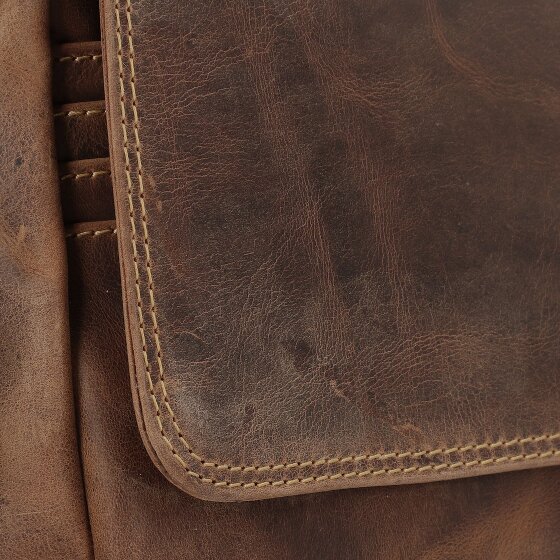 Greenburry Mensajero Vintage Piel 34 cm