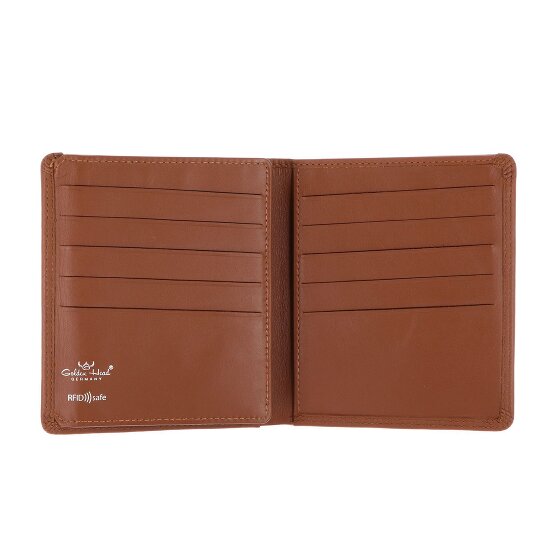 Golden Head Polo Cartera Bloqueo RFID Piel natural 11 cm