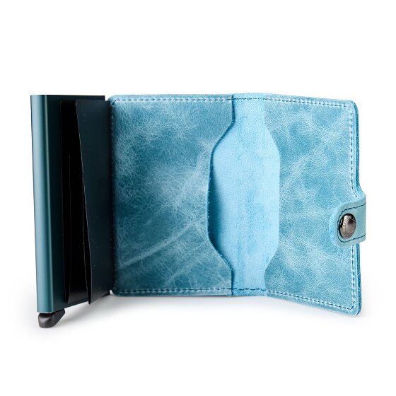 Secrid Miniwallet Vintage Estuche para tarjetas de crédito Cartera de piel RFID 6,5 cm