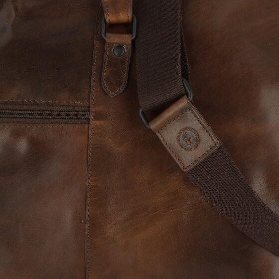 Greenburry Newport Bolsa de viaje Weekender Piel 54 cm