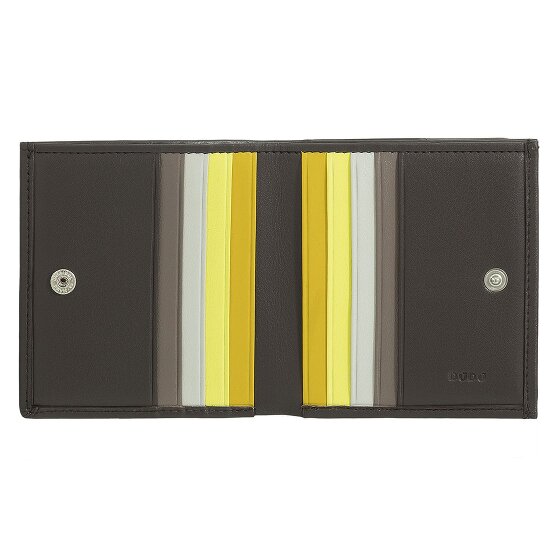 DuDu Cartera de cuero de 9,5 cm