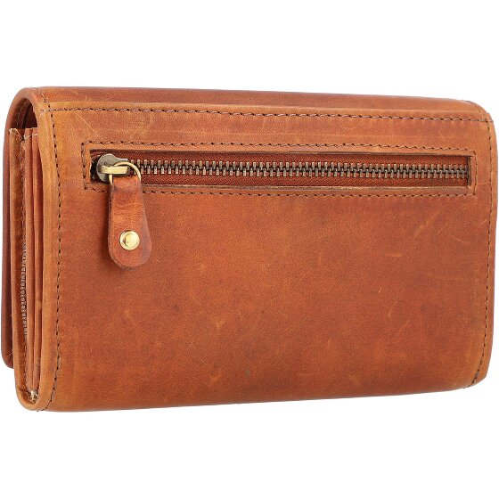 Greenland Nature Cartera de piel suave y segura 16 cm RFID