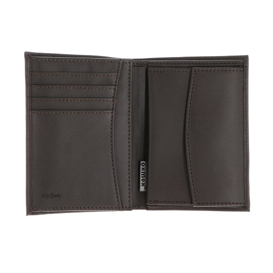 oxmox Leather Cartera Bloqueo RFID Piel natural 10 cm
