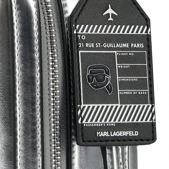 Karl Lagerfeld Ikon Bolso miniatura 14 cm