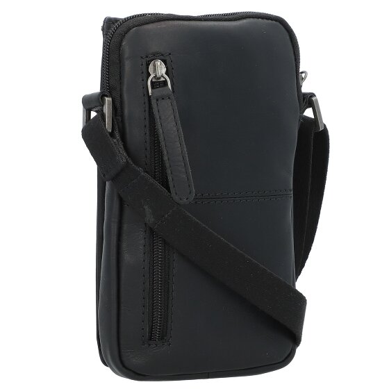 Greenburry Pure Black Funda de teléfono móvil Piel 11 cm