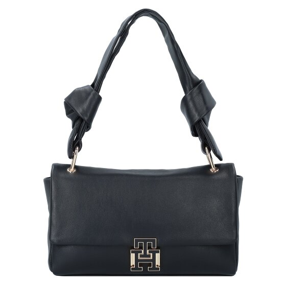 Tommy Hilfiger Pushlock Bolsa de hombro Piel 26 cm