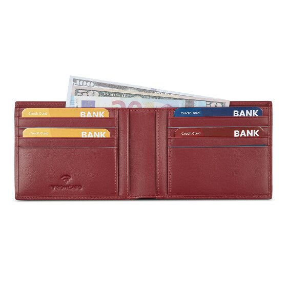 Roncato Detroit Cartera Protección RFID Piel 12.5 cm