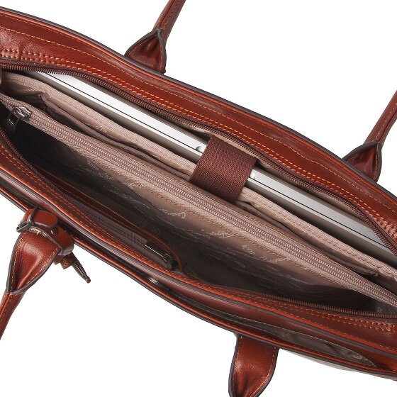 Castelijn & Beerens Bolsa de hombro Ellen Piel 40 cm Compartimento para portátil