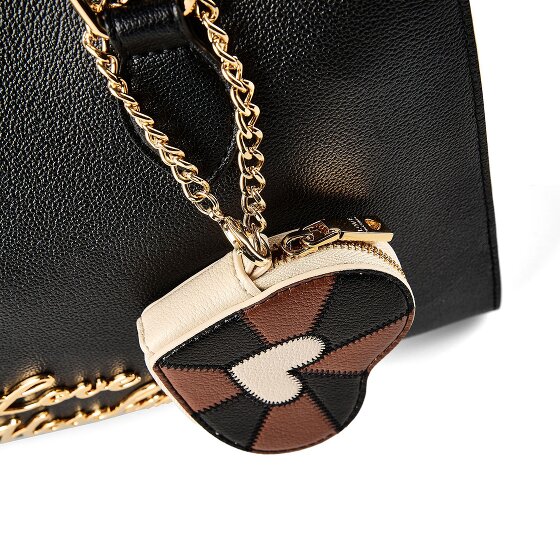 Love Moschino Heart Charm Bolsa de hombro Piel 35 cm