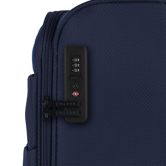 Gabol Cloud 4 ruedas Juego de maletas 3 piezas con pliegue de expansión