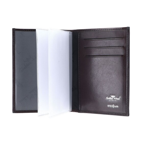 Golden Head Carnet de identidad de Colorado Funda de cuero RFID 8,5 cm