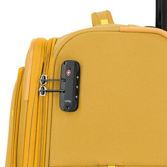 Travelite Umbria 4 ruedas Juego de maletas 3 piezas con pliegue de expansión