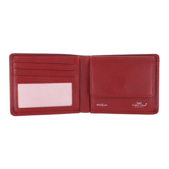 Golden Head Polo Cartera Bloqueo RFID Piel natural 11 cm