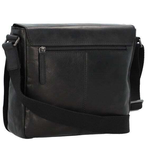 Greenburry Pure Black Bolsa de hombro Piel 26 cm