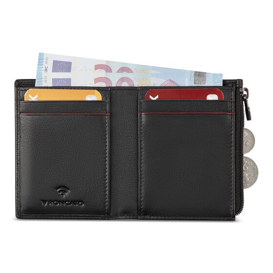 Roncato Detroit Cartera Protección RFID Piel 8 cm