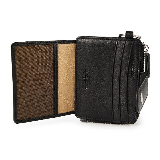 Braun Büffel Joy Estuche para tarjetas de crédito Protección RFID Piel 11 cm