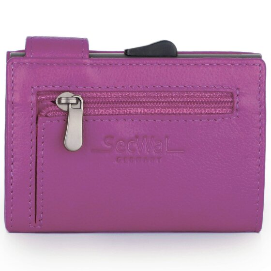 SecWal SecWal 1 Funda para tarjetas de crédito Cartera de piel RFID 9 cm