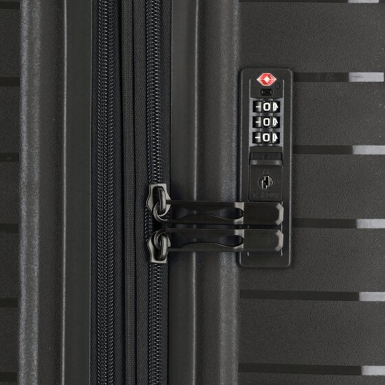 d&n Travel Line 4500 4 ruedas Carrito L 75 cm con pliegue de expansión