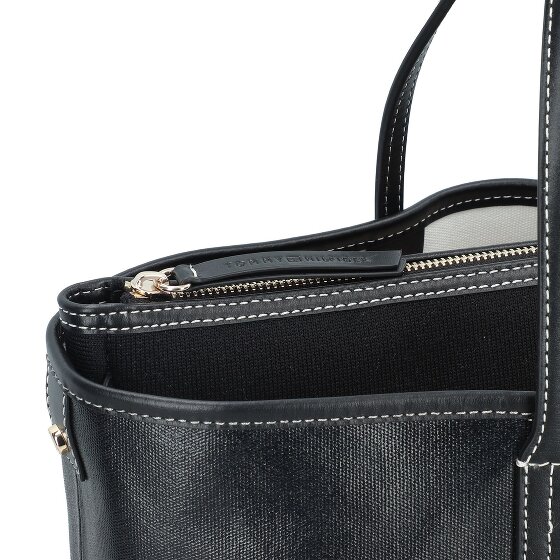 Tommy Hilfiger TH Monoplay Leather Bolsa de compras 35 cm