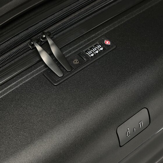 d&n Travel Line 4700 4 ruedas Carrito 78 cm con pliegue de expansión