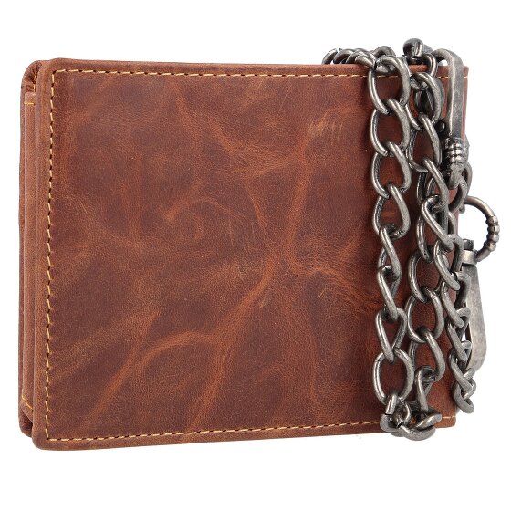 Greenburry Cartera Vintage Cafe Racer Piel RFID 12 cm