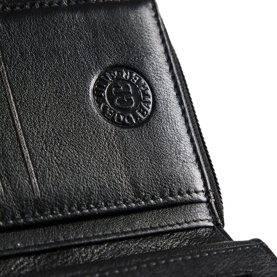 Greenburry Nappa Cartera Protección RFID Piel 14 cm