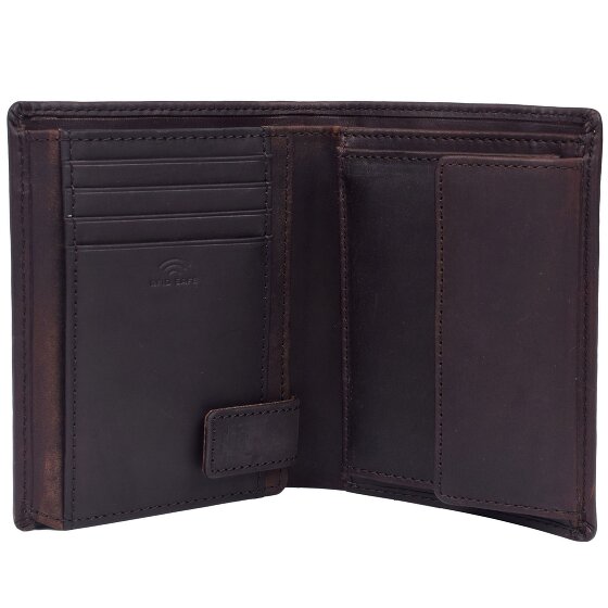 Strellson Brick Lane Jorge Cartera Protección RFID Piel 10 cm